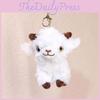 Animal Keychain Plush Featuring Sheep Soft Short Material For Collectors Girls