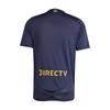 adidas Футболка Boca Juniors 24/25 Third Authentic Jersey, удобная, мягкая, дышащая, легкая, облегающего кроя, с круглым вырезом, мужская, темно-синяя IV8212