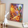 Halloween Diamond Painting Mosaic Art Kit Dog Skeleton Pumpkin Night Handmade DIY Home Decoration
