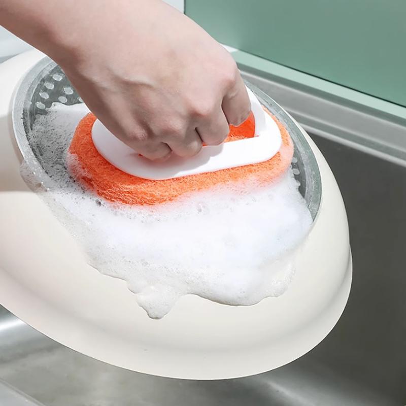 Щетка для чистки кухни, ванная комната, туалет, стеклянная стена, губка для чистки ванны, чистящие щетки, керамические инструменты для чистки оконных прорезей