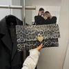 Кошелек большой вместимости для женщин, роскошный дизайнерский кошелек из ПУ, модный клатч, кошелек для монет, застежка, леопардовый принт, сумочка CLE