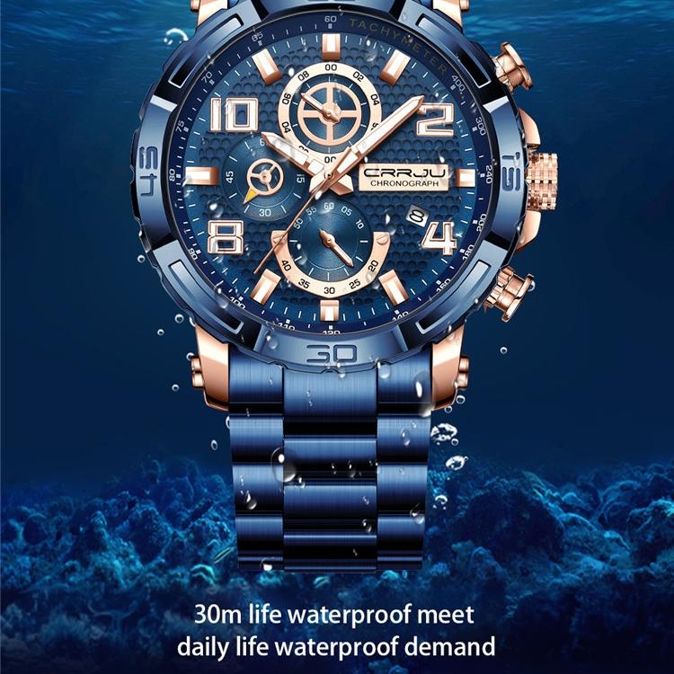 CRRJU-2297 Мужские часы Повседневные деловые модные индивидуальные часы Мужские часы Студенческие часы Простой календарь