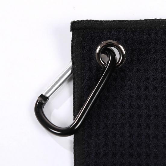 Golf Towel Microfiber Printed Funny Golf Ball Cleaning Towel with Clip for Golf Fans Friends Husband Boyfriend