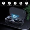 1 Set Wireless Headsets Digital Display Waterproof Delay Free Stereo Surround Stable Transmission Call Function Bluetooth-compatible 5.2