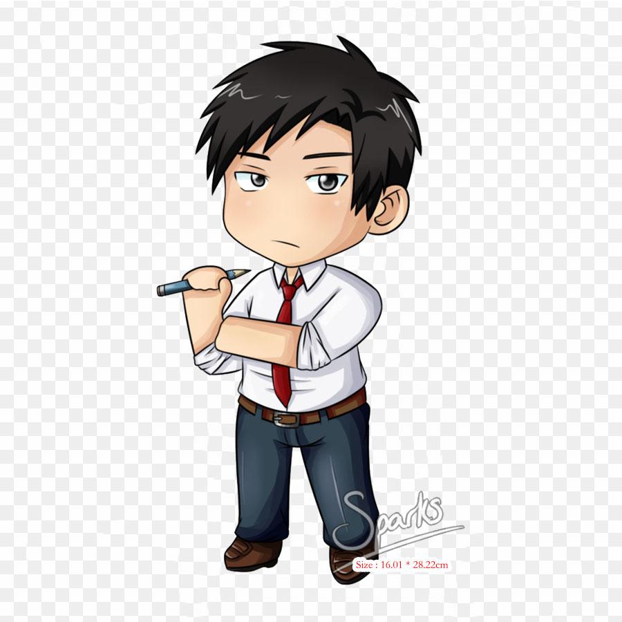 Ghibli Chibi Chibi Drawing Iron On Patches For Clothing Applique Stickers On Clothes Heat-Sensitive Custom Patch