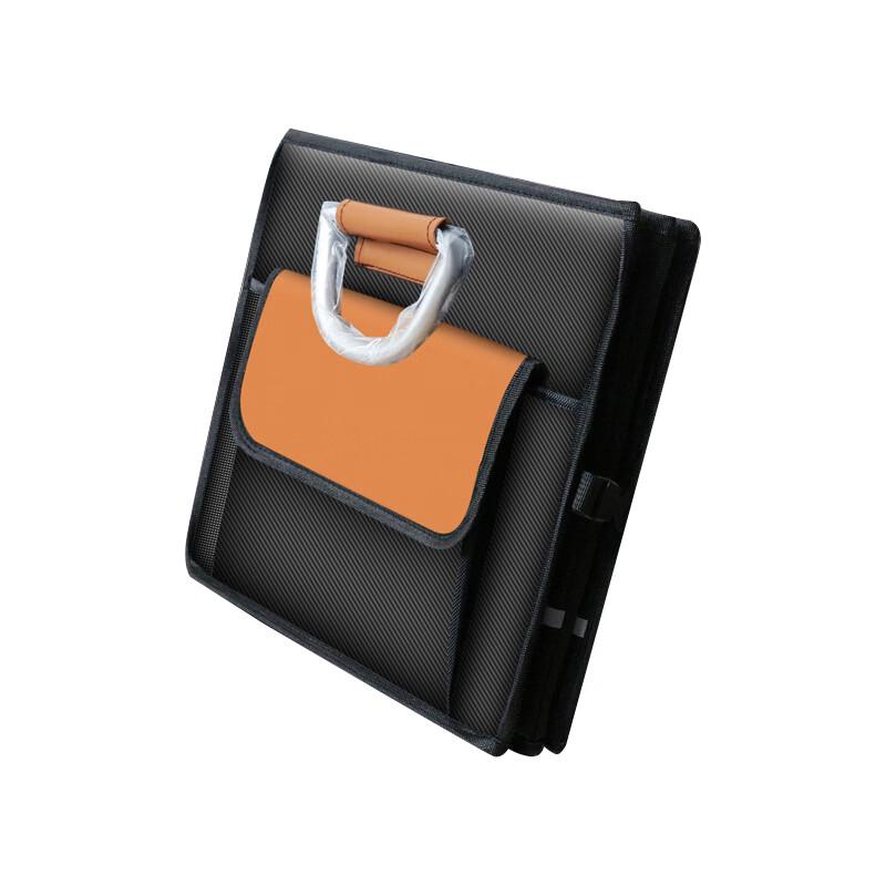 Tri-polar Foldable Car Trunk Organizer with Lid