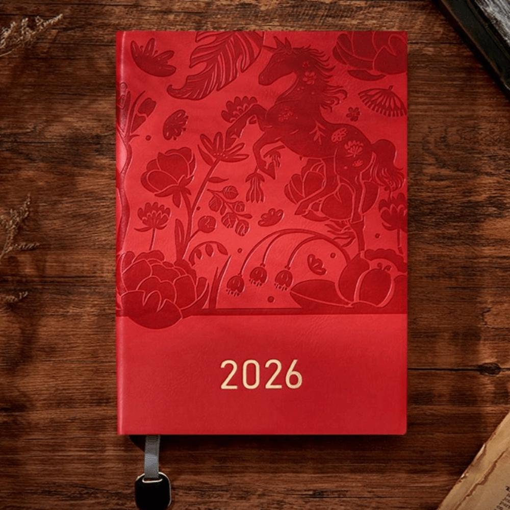 Stationary Office Journal Diary Notepad PU Leather Class lined NoteBook  Student