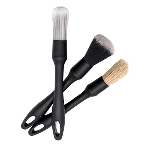 Remarks Japan Car Wash Brush Detail Brush Set of 3 Car Wash Brushes Wheel Tire Brush Car Supplies