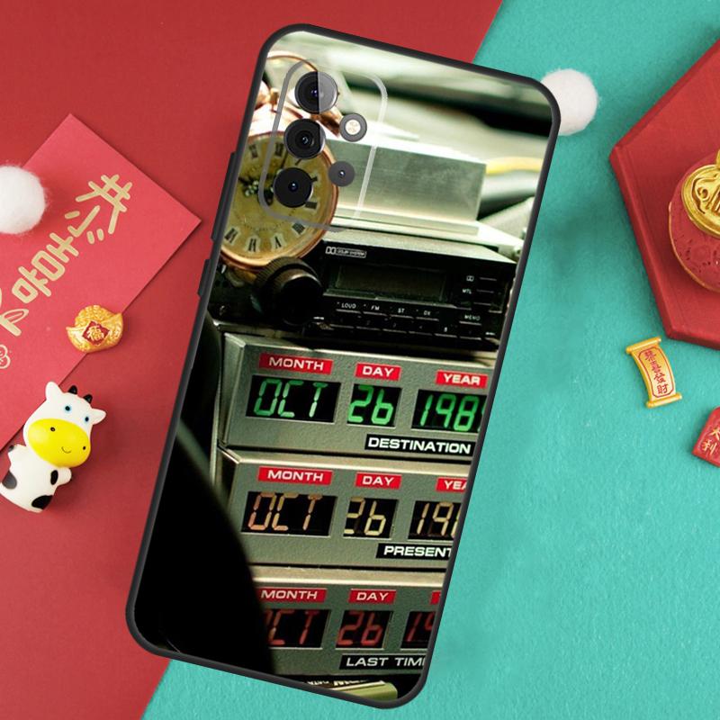 Back To The Future Case For Samsung Galaxy A16 A17 A54 A34 A14 A15 A35 A55 A52 A12 A32 A13 A33 A53 A26 A36 A56