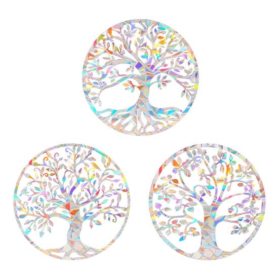 Радужные наклейки на окна ПВХ Suncatcher Prism неклеящиеся наклейки водонепроницаемые статические наклейки для украшения стеклянных дверей окон дома стены