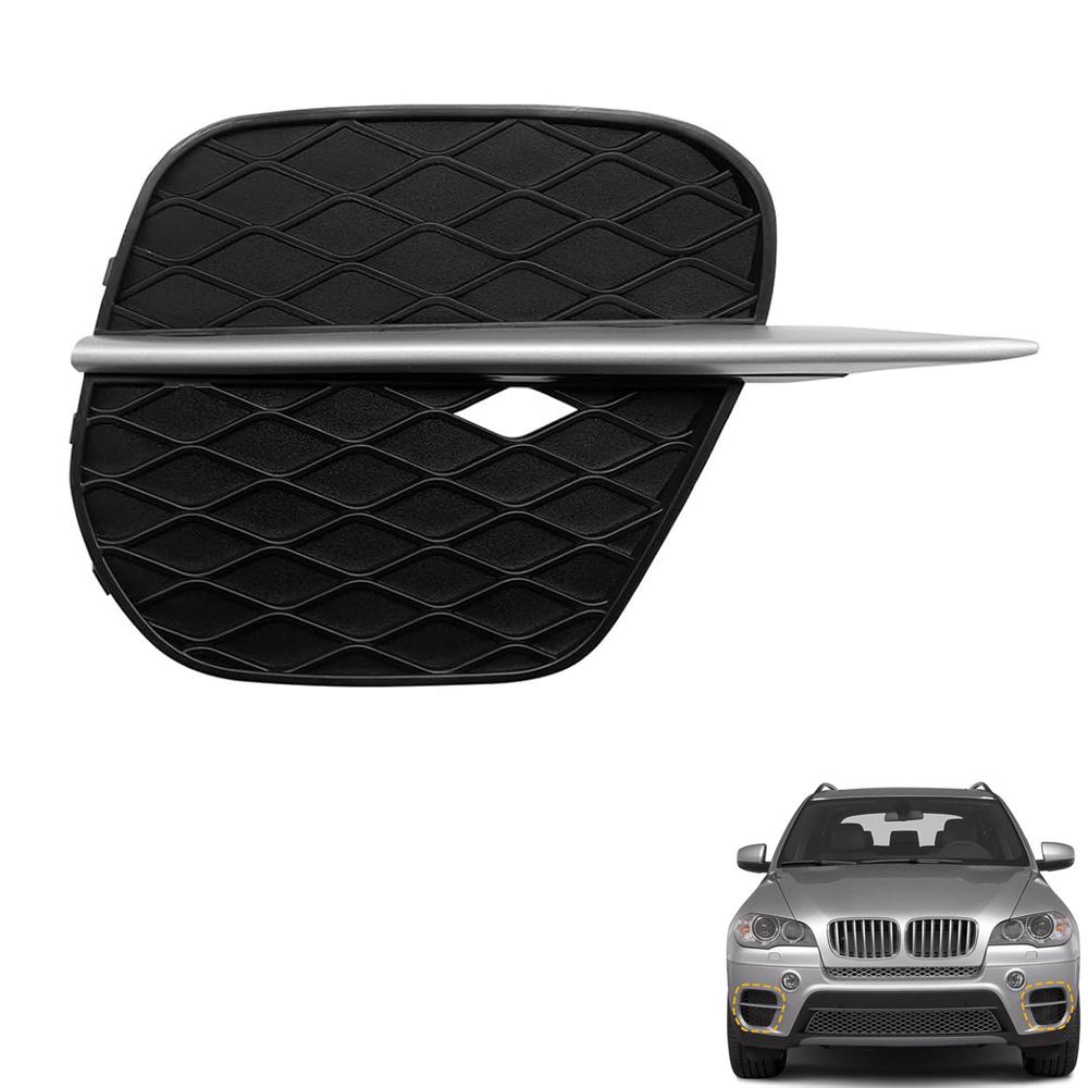 Для BMW X5 E70 2011-2013 Автомобильная передняя правая решетка противотуманной фары 51117222860 51117222848