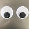 2Pcs Googly Eyes Wiggle Eye Resin Self Adhesive Craft Accessory Home Decoration for Fridge