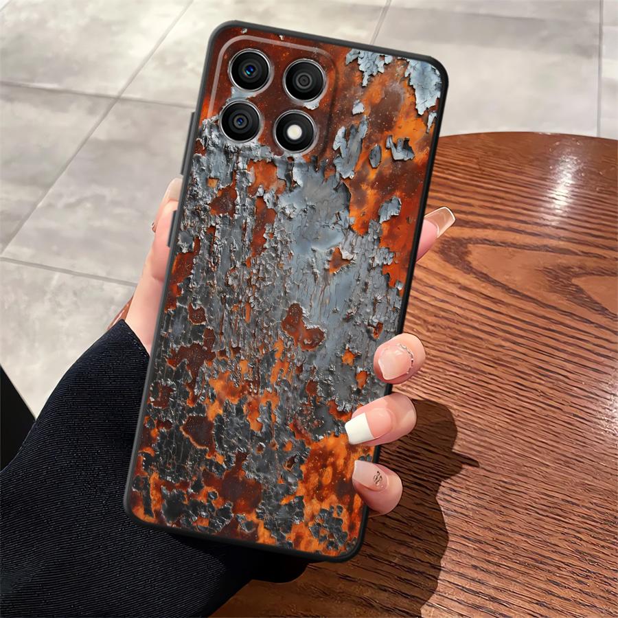 Чехол для Honor 70 X9c X7a X9a 90 Lite X9 8X X8 Funda Чехол для телефона Rust Art
