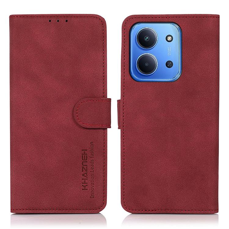 KHAZNEH Matte Texture Leather Phone Case