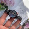 Женские стальные часы Armani Constellation AR11092 с фазами луны, розово-кварцевые, водонепроницаемые