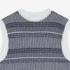 SIEG Regular Fit Striped Vest Knit Navy (Piucd8034)