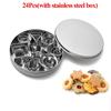 MIT 24Pcs/set Home & Kitchen Fondant Mould Chocolate Cake Mold Pastry Heart Shape Star Flower Shape Bisc
