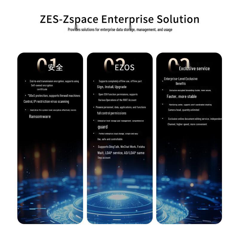 Zspace P8+ 8-дисковый NAS-сервер сетевого хранения данных
