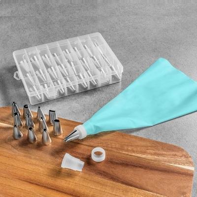 Piping Bag 34 Tips Набор для украшения тортов и пирожных
