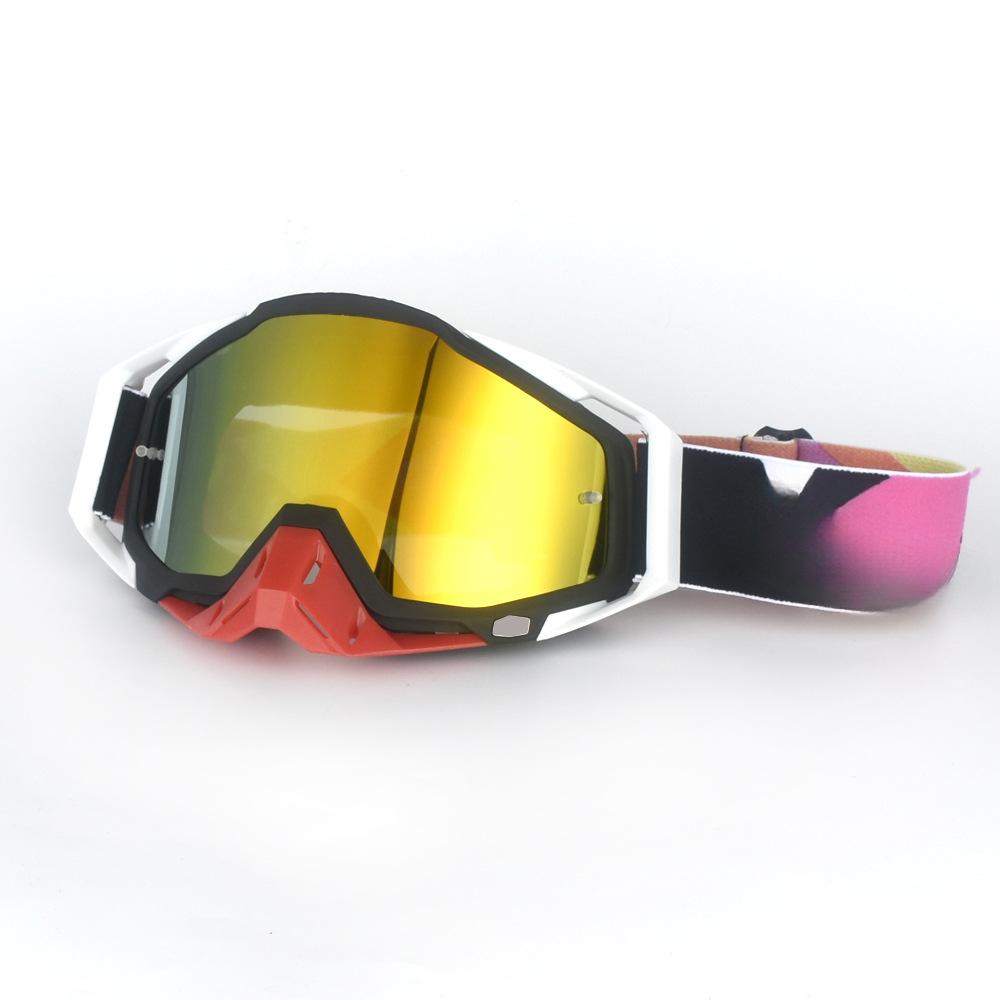 Мотоциклетные очки, внедорожные очки, очки для горного велосипеда/квадроцикла/мохера, маска, съемные линзы, защита от ветра и ультрафиолета, для езды на велосипеде.