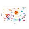 Cartoon Solar System Astronaut Wall Sticker Kindergarten Decorative Wall Sticker