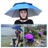 Double-Layer UV Protection Sunscreen Umbrella Caps Outdoor Parasol Fishing Tools
