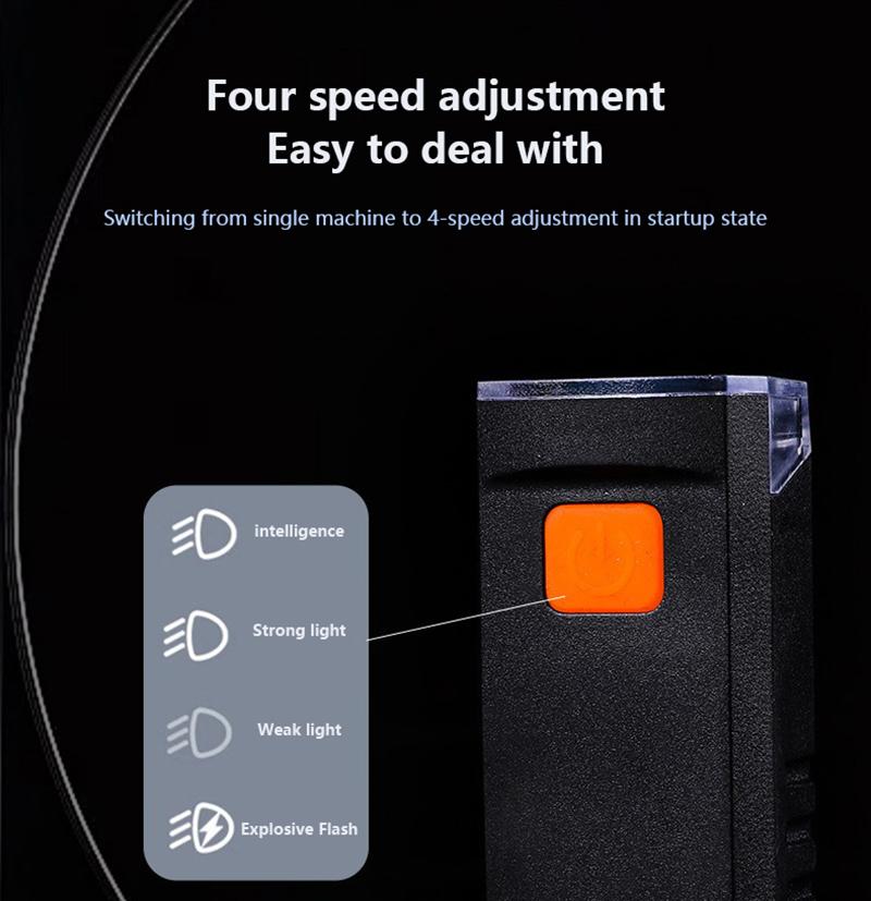 Яркий светодиодный передний фонарь для велосипеда с USB-перезаряжаемым креплением для горного велосипеда, велосипедный фонарь, фонарик для велосипедного скутера