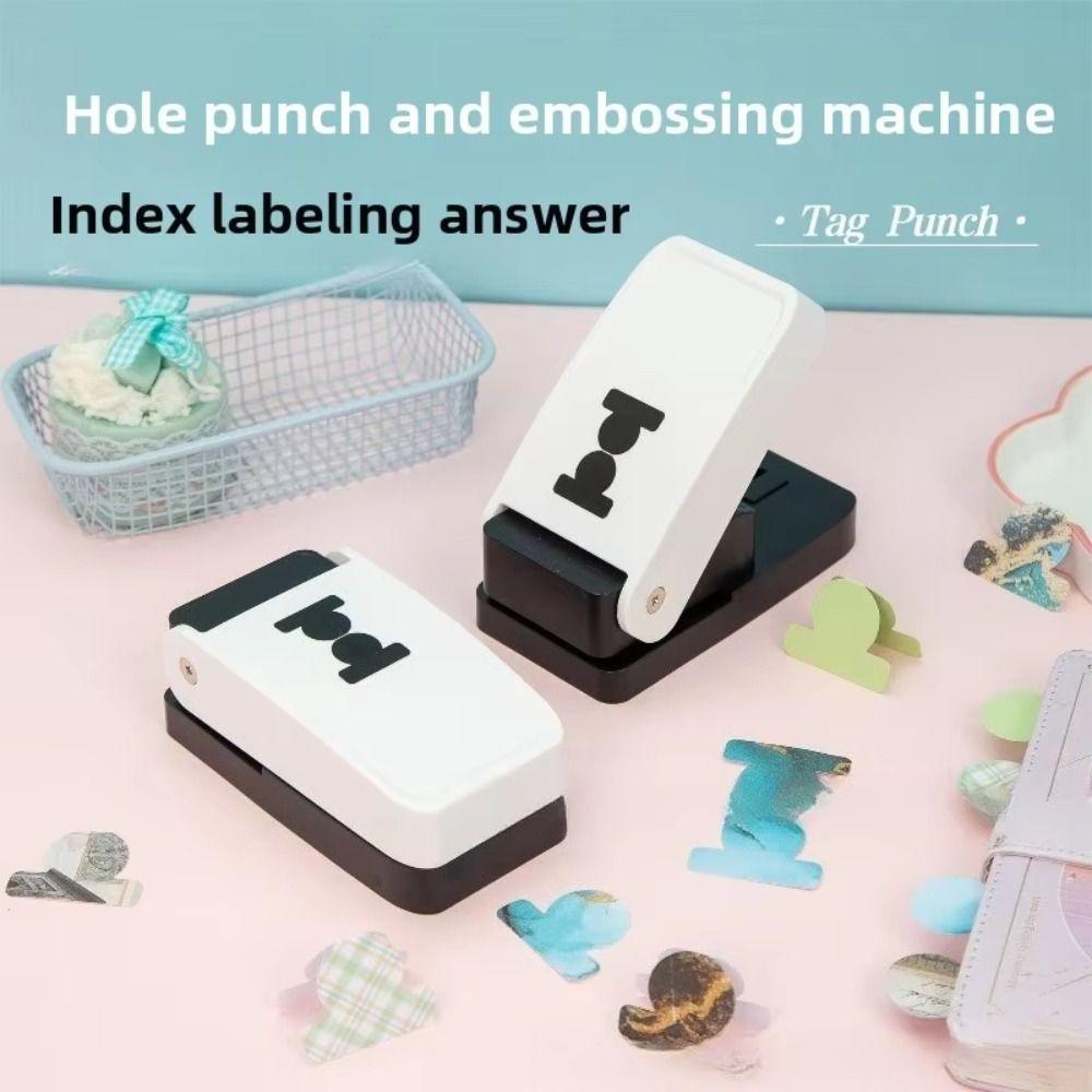 Large Size Paper Punch Educational Handmade Embosser Tab Punch Embossing Machine  Paper Crafting