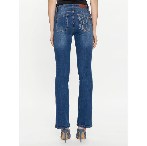 Джинсы Rinascimento CFC0117537003 синий Flare Fit