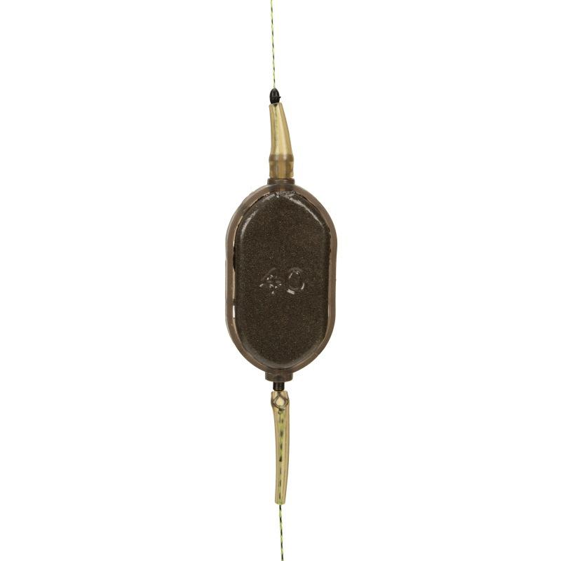 Европейская оснастка для дальнего заброса карповой ловли с фиксатором прикормки и дрейфующей леской