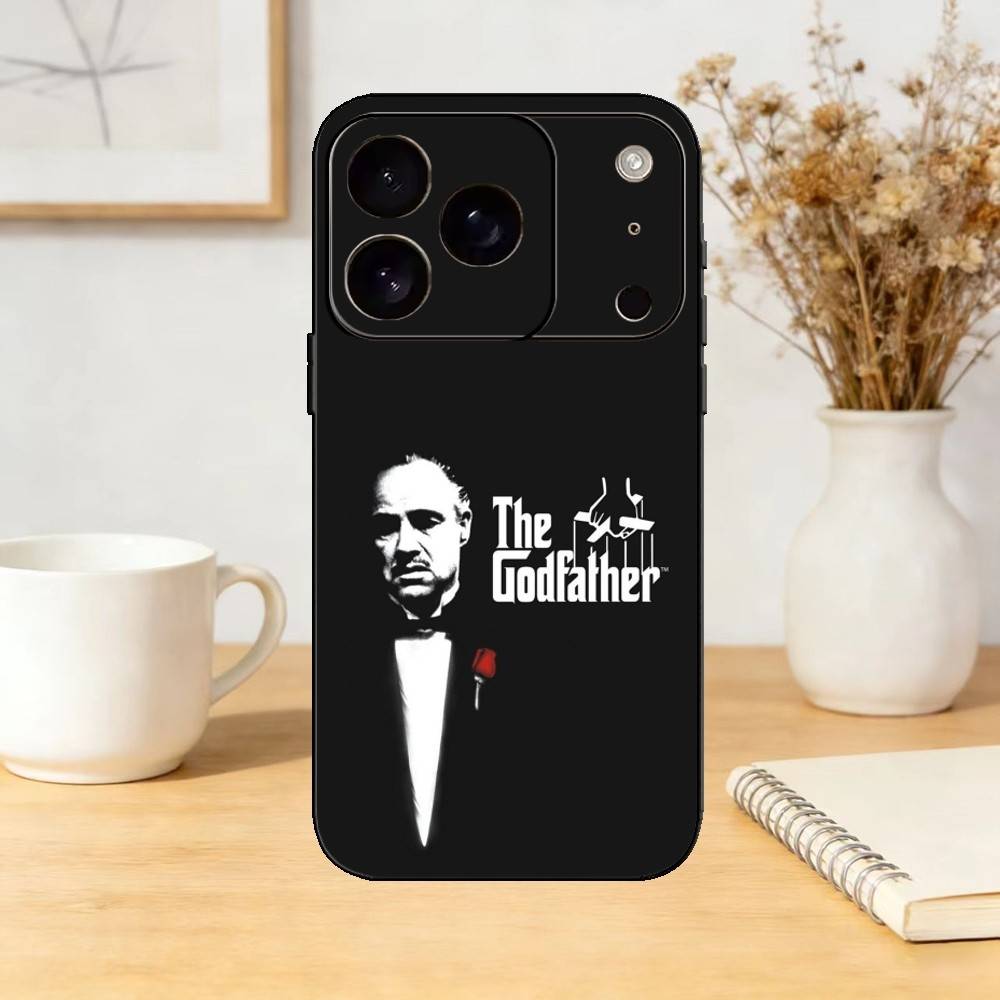 United States TV The Godfather Phone Case Silicone black Soft For IPhone 17,16,15,14,13,12,11,SE,Plus Pro Max