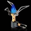Outdoor Portable Single Person Titanium 45g Mini Gas Stove Burner 2L Capacity Butane Gas Stove Suitable for Camping and Hiking