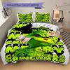 Grinchmas Mood Bedding 3 Piece Set Hd Print Duvet Cover Pillowcases For Teens Adult Bedroom Decoration Christmas Gift C9211471