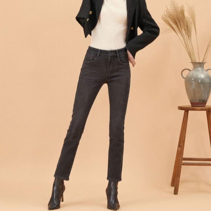 Bang Bang Women S Boa Fur Bonded Stretch Denim 3 Piece Set
