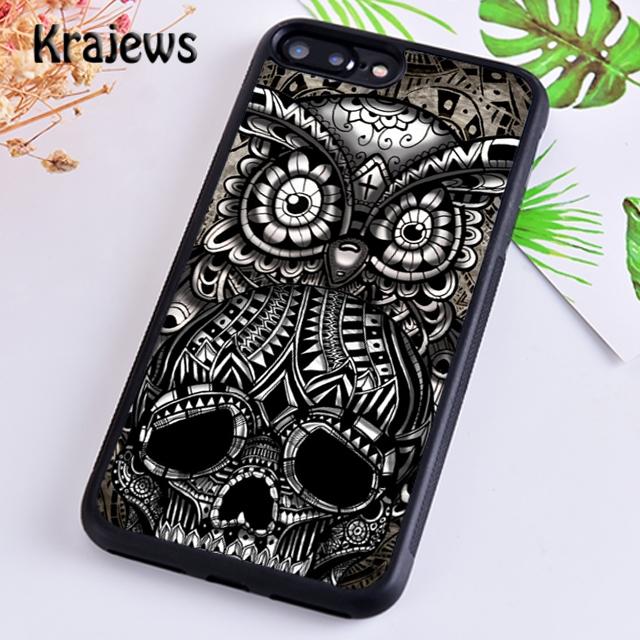 Чехол для телефона Krajews Candy Skull Sugar Day Of The Dead для iPhone 14 5s 6s 7 8 plus X XR XS 11 12 13 pro max Samsung S21 S22 ultra