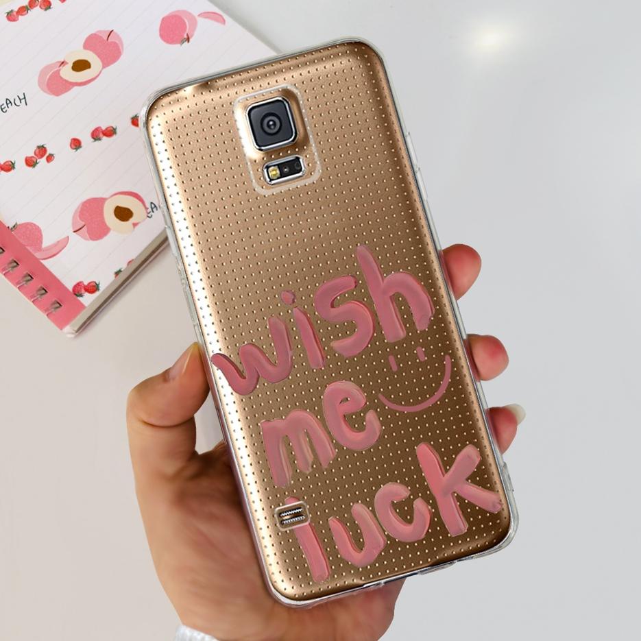 Чехол для Samsung Galaxy S5 SM-G900F G900I G900M Стильный painted Cover Мягкий силиконовый чехол для телефона Для Samsung S5 S 5 GalaxyS5 Shell