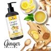 WILDERA Шампунь Pure Ginger против перхоти и выпадения волос, восстанавливает сухие поврежденные волосы, без сульфатов, без парабенов, без силиконов 300 мл