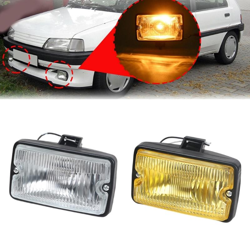 Professional Fog Light Spotlamp 55W Warm Light Lamp Output Perfect For 205 CTI 106 Rainy Foggy Conditions Easy Install