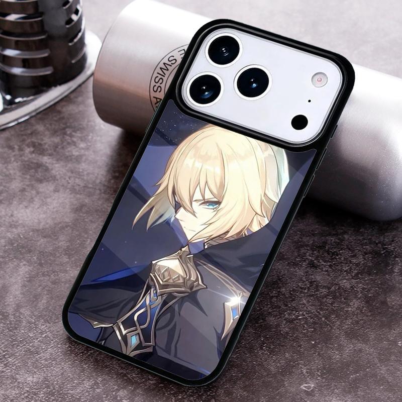 Чехол для телефона Dainsleif Genshin Impact для iPhone 17 16 15 14 13 12 11 Pro Max Plus 17Air Мягкий силиконовый чехол