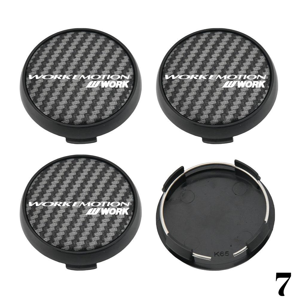 WORK EMOTION Wheel Center Cap 65mm VS EQUIP MEISTER Emblem Sport Rim Hubcap 66mm Wheel Cover Cap 68mm Car Styling Accessories