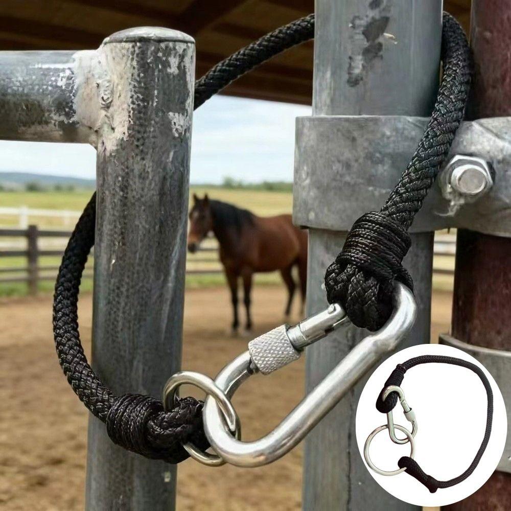 Weaving Rope Buckle Farm Anti-collision Door Lock Wear Resistant Stable Door Holder Paddock