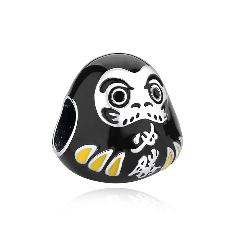 Подвески бусины оригинальная японская кукла удачи кошка брелок подходит для браслетов бренда пан браслеты DIY ювелирные изделия для женщин