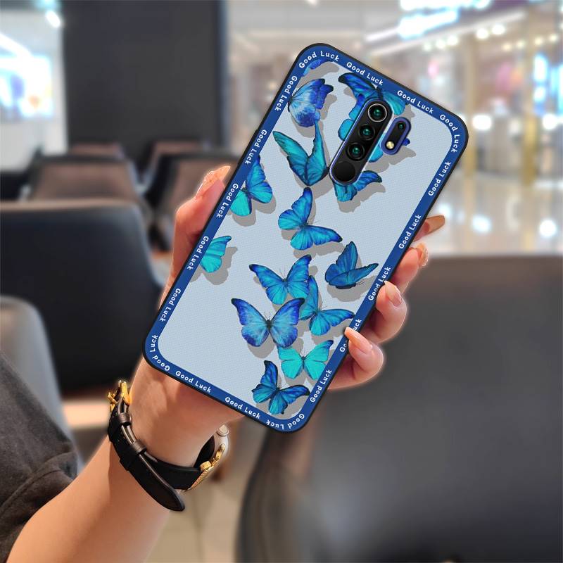 Cover Cartoon Phone Case For Xiaomi Redmi 9/Redmi9 Prime/Poco M2 Back Cover Cute TPU Dirt-resistant Silicone Full Wrap