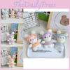 Cute Gentle Bunny Plush Keychain Mini Rabbit Stuffed Toy Bag Charm