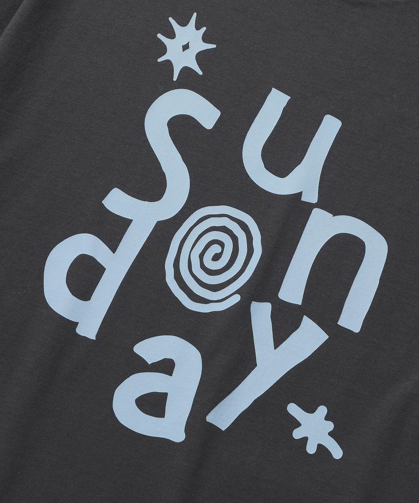 KIIMUIR Футболка с коротким рукавом Sunday Vibe_Угольный