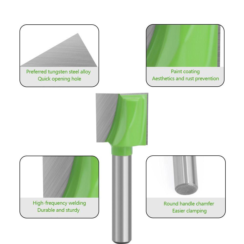 Machine Drill Bit Milling Cutter Router Bits Woodworking Tools Wood Carving Cleaning Bottom Bit