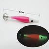 Luminous Squid Jig Silicone Cloth Wrapping Octopus Jig Lure Jigging Lure  Sea Fishing