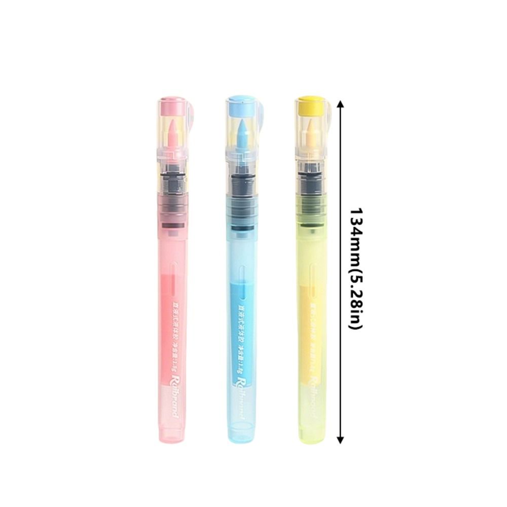 3Pcs Soft Tip Glue Pen No Leak Design Liquid Glue Pen Portable Adhesive Pen School Supplies