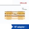 SMA Female to Female RF Coaxial Adapter (10-Pack)