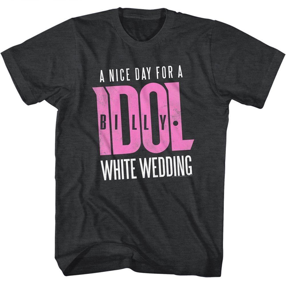 Billy Idol Whtwedding Tshirt